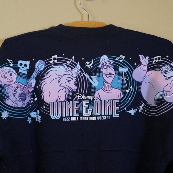 Disney Run Disney Wine & Dine Half Marathon 2022 Spirit Jersey Sparkle XS - Picture 3 of 7